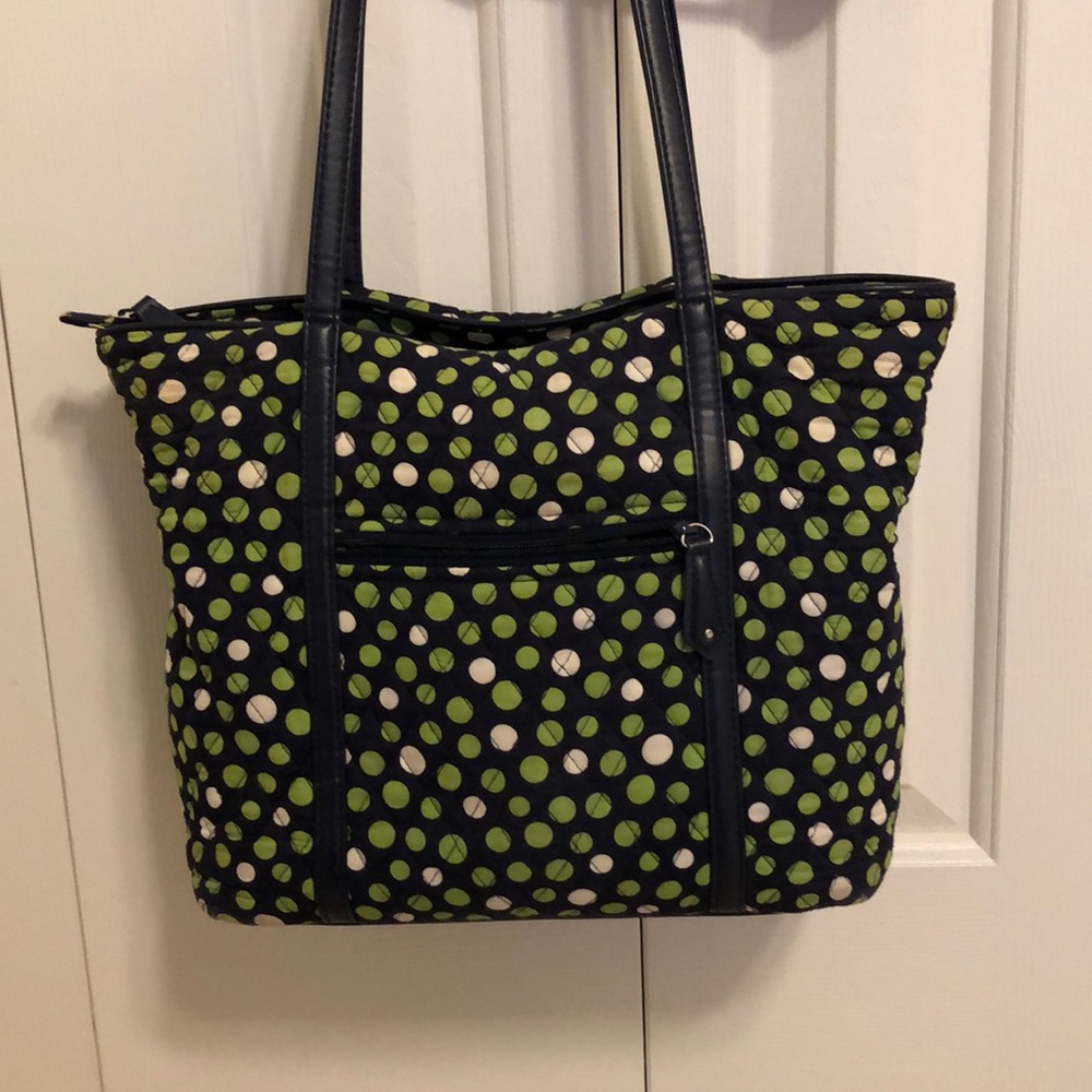 Vera Bradley tote bag “lucky dots”